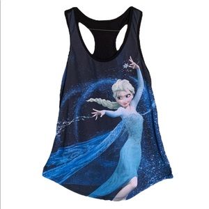 Disney Elsa ❄️ racerback tank size small